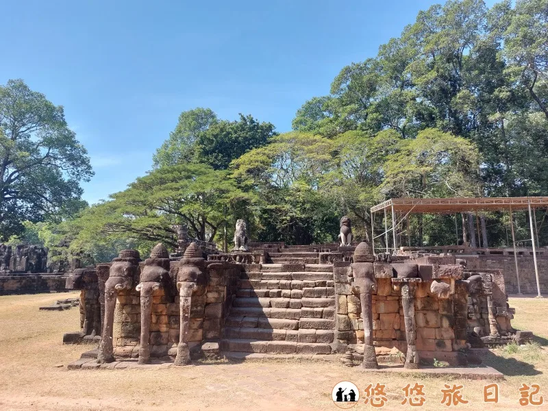 吳哥窟 群象台 Terrace of the Elephants