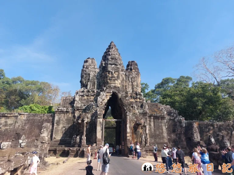 吳哥窟 大吳哥城南門 Tonle Om Gate